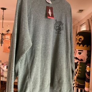 NWT Jack's Surfboards California Seagull Heather Grey Crewneck Sweatshirt XL